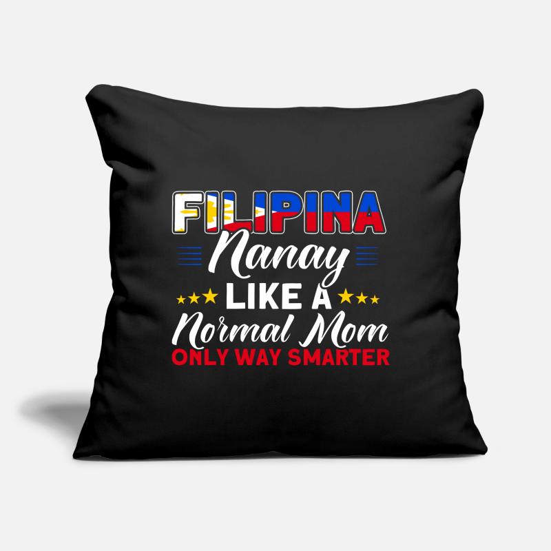 Philippines Drapeau philippin Coussin et housse de 45 x 45 cm