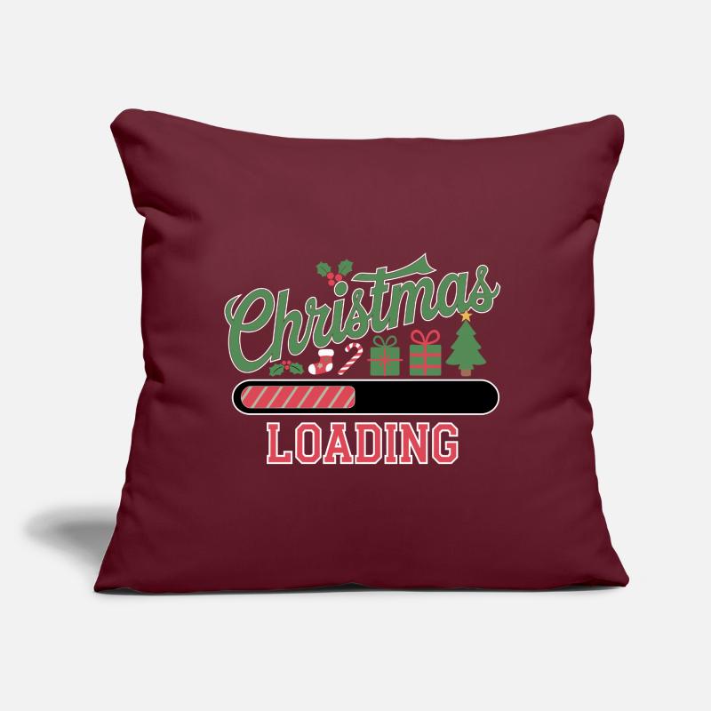 Christmas Loading Loading Bar Christmas Sofa pillow with filling 45cm x 45cm