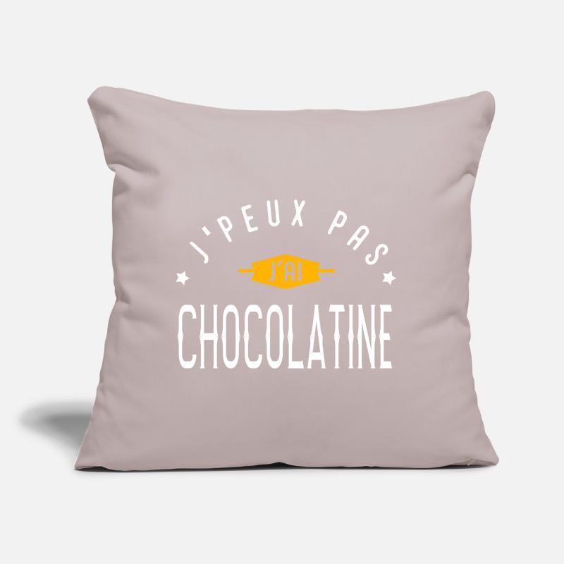 I can't I have CHOCOLATINE Sofa pillow with filling 45cm x 45cm