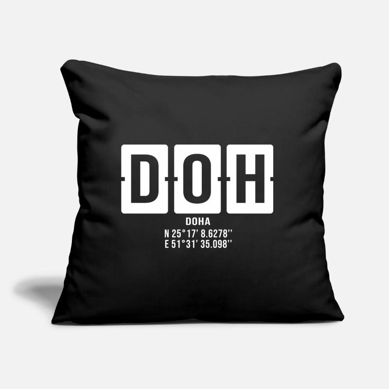 Qatar Doha doha qatra Coussin et housse de 45 x 45 cm