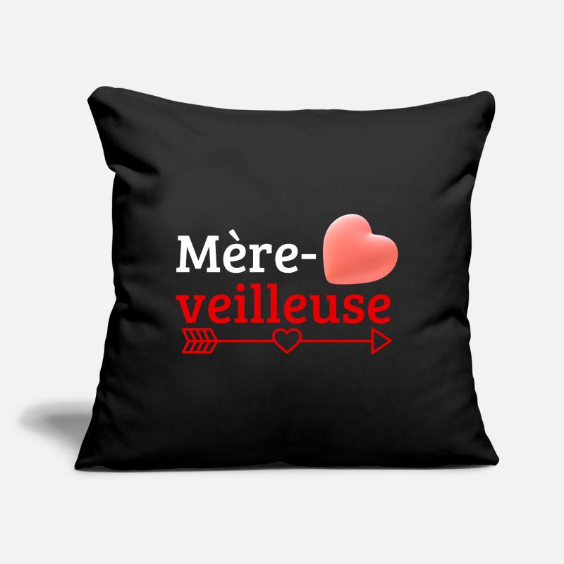 Mère-veilleuse Coussin et housse de 45 x 45 cm