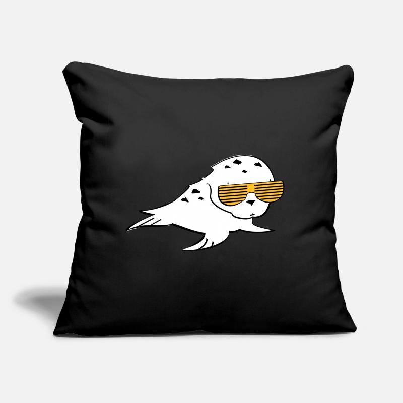 Robbe mit Shutter Shades Sofakissen mit Füllung 45 x 45 cm