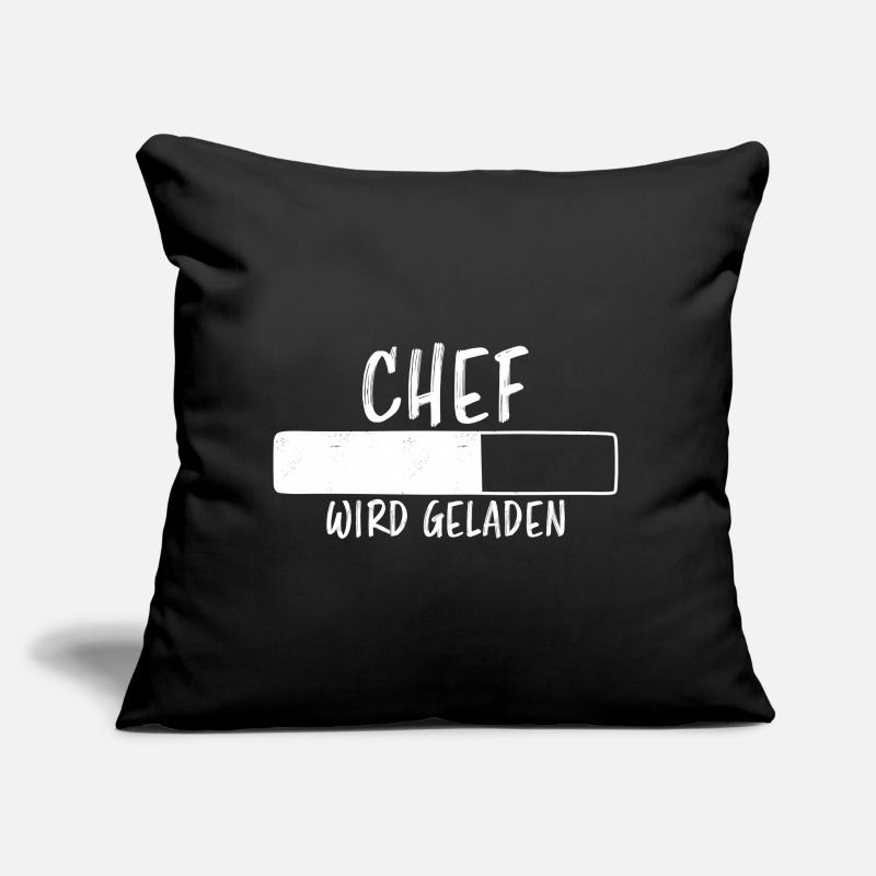 Chef Spruch Beruf Kollegen Lustiges Chef Geschenk Sofakissen mit Füllung 45 x 45 cm