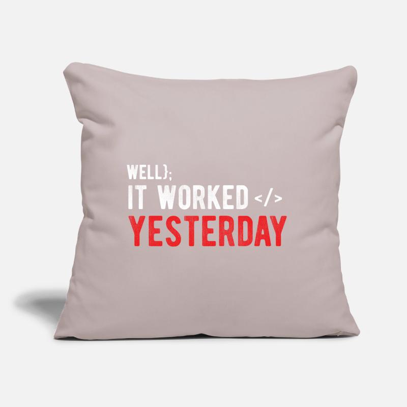 Software Ingenieur Informatiker Programmierer Sofakissen mit Füllung 45 x 45 cm