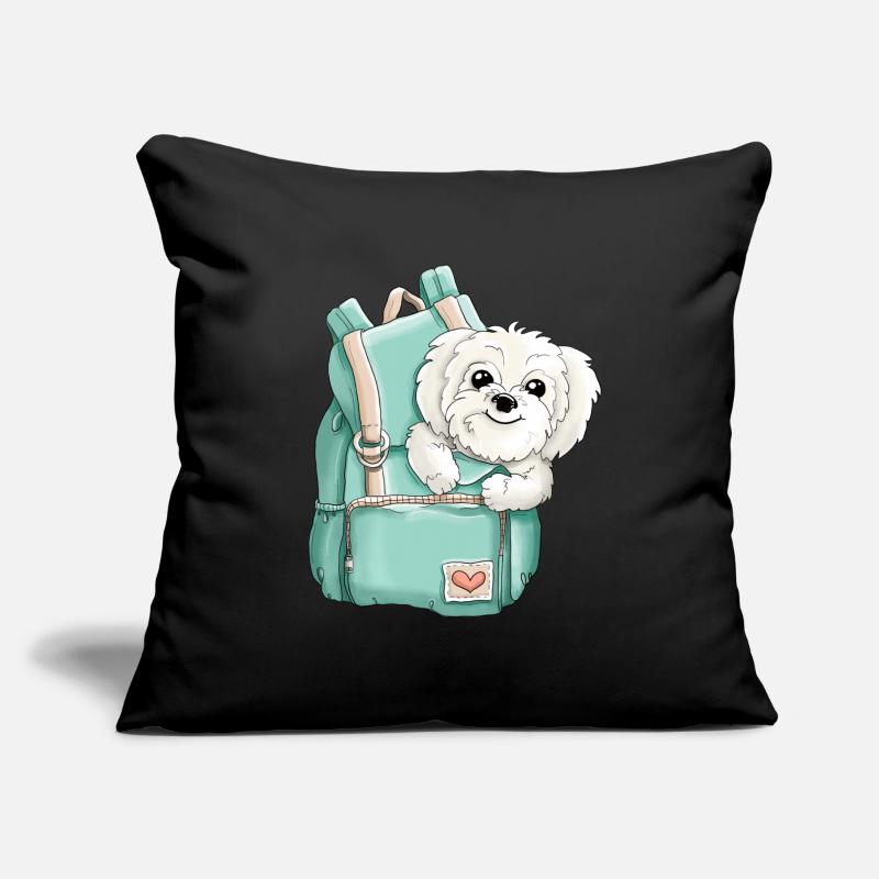 Maltese Sofa pillow with filling 45cm x 45cm