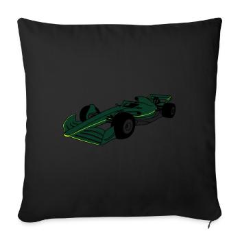 Formule voiture Vet2022 - Coussin et housse de 45 x 45 cm - noir - Devant