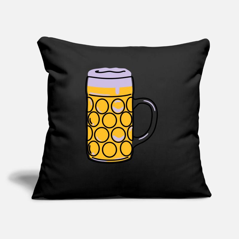 Beer mug, pint, measure Sofa pillow with filling 45cm x 45cm