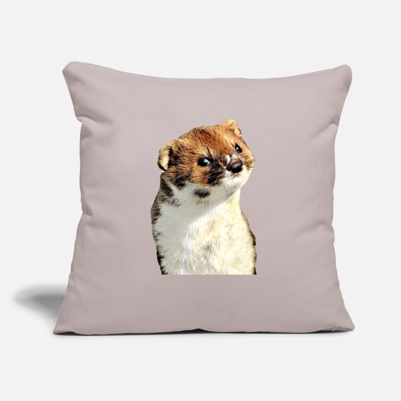 Weasel Sofa pillow with filling 45cm x 45cm