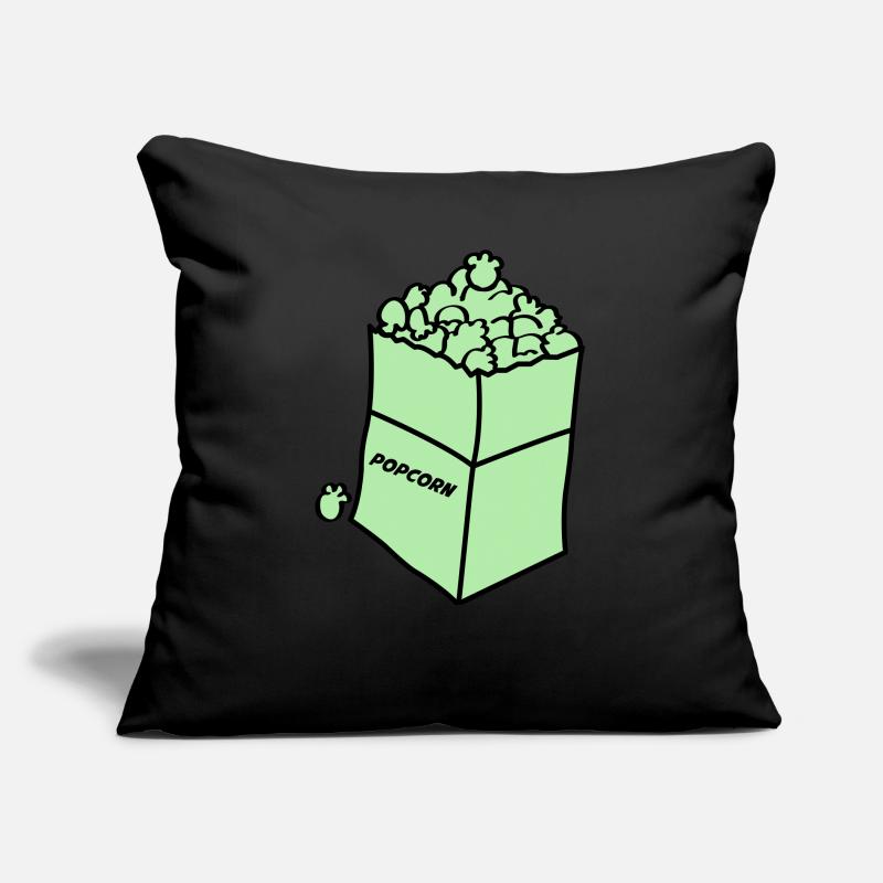 Maïs soufflé 2 Coussin et housse de 45 x 45 cm
