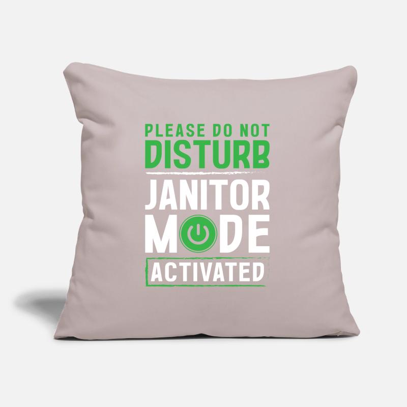 Artisans Commande & Propreté Ordures Coussin et housse de 45 x 45 cm