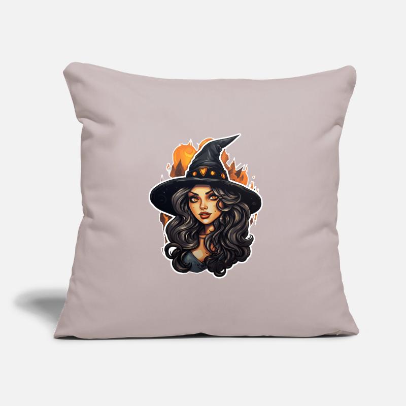 Witch Sofa pillow with filling 45cm x 45cm