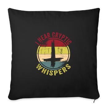 Goth Emo - Sofa pillow with filling 45cm x 45cm - black - Front