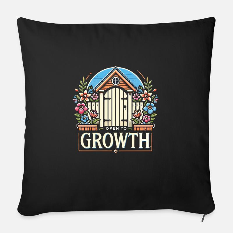 Garten - Sofakissen mit Füllung 45 x 45 cm - Schwarz
