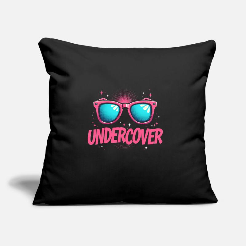 Discours sous couverture - Conception de lunettes de soleil Coussin et housse de 45 x 45 cm