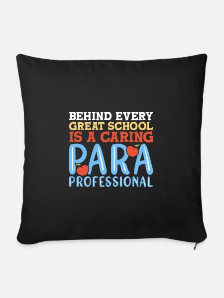 Paraprofessional - Sofakissen mit Füllung 45 x 45 cm - Schwarz