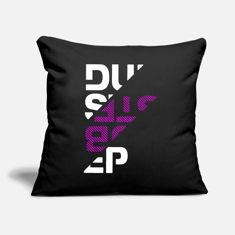 Typographie dubstep Coussin et housse de 45 x 45 cm