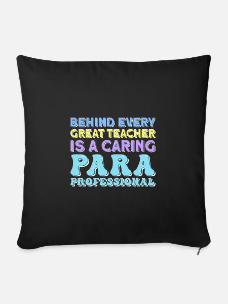 Paraprofessional - Sofakissen mit Füllung 45 x 45 cm - Schwarz