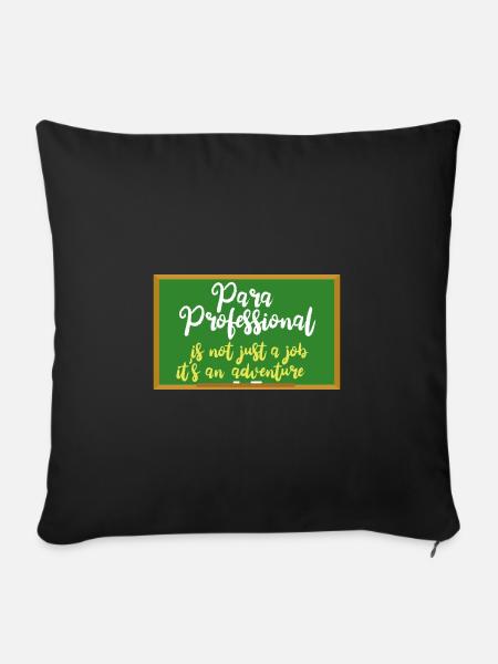 Paraprofessional - Sofakissen mit Füllung 45 x 45 cm - Schwarz
