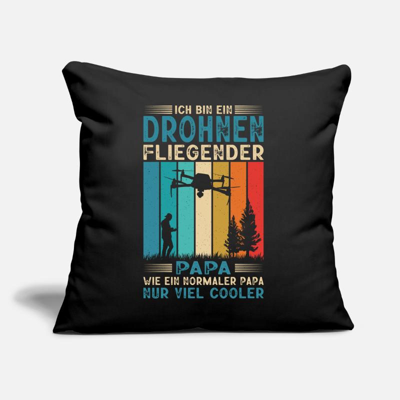 Drone Pilot Accessories Drone Pilot Drone Gift Sofa pillow with filling 45cm x 45cm