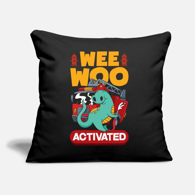 Wee Woo Squad Fire Tiny Feuerwehrmann Sofakissen mit Füllung 45 x 45 cm
