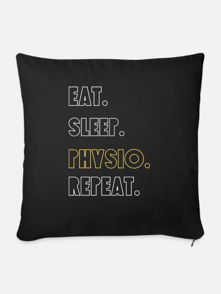 Physio - Sofakissen mit Füllung 45 x 45 cm - Schwarz