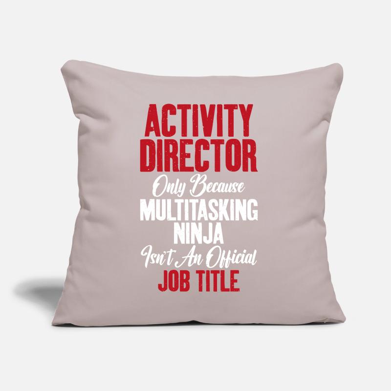 Activity Leader Ninja Activity Coordinator Sofa pillow with filling 45cm x 45cm