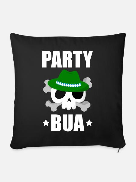 Party Bua - Sofakissen mit Füllung 45 x 45 cm - Schwarz