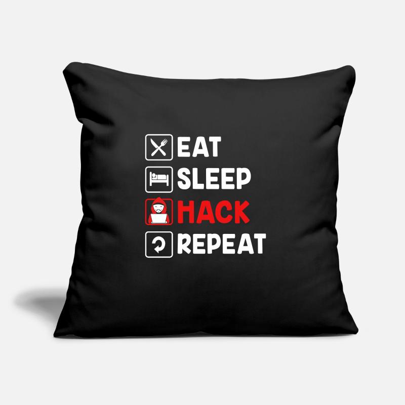 Cybersecurity Cyber Programmer Hacker Sofa pillow with filling 45cm x 45cm