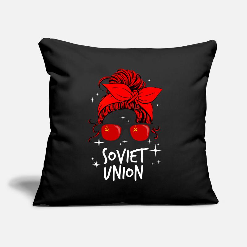 Soviet Union Sofa pillow with filling 45cm x 45cm
