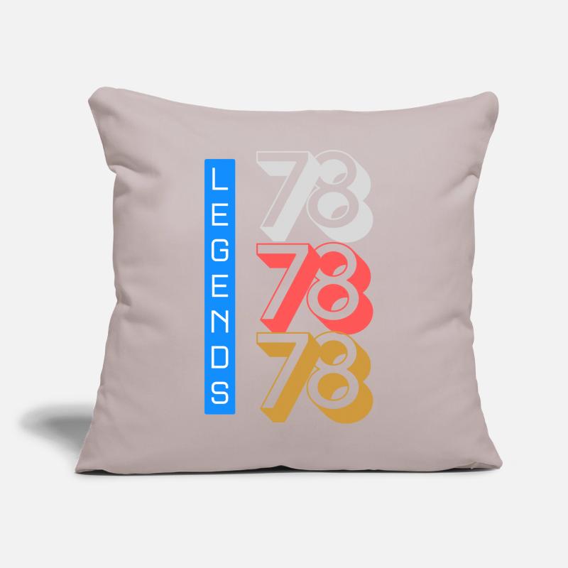 Legends 1978 Pattern Sofa pillow with filling 45cm x 45cm