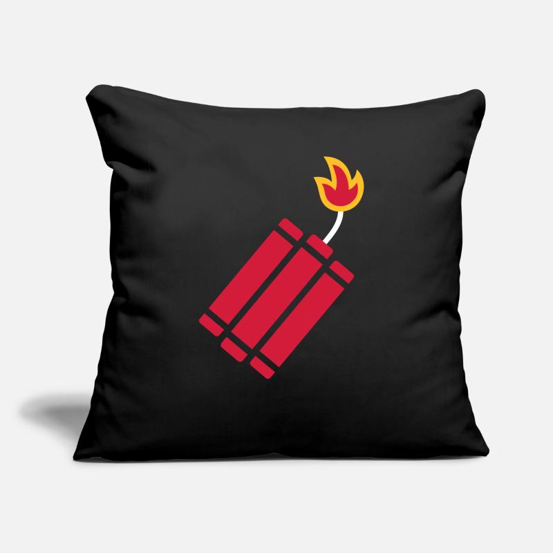 Bombe dynamite Coussin et housse de 45 x 45 cm