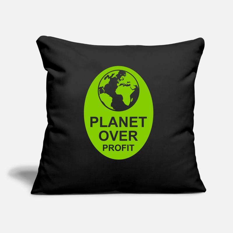 Planète sur le devis de profit Coussin et housse de 45 x 45 cm
