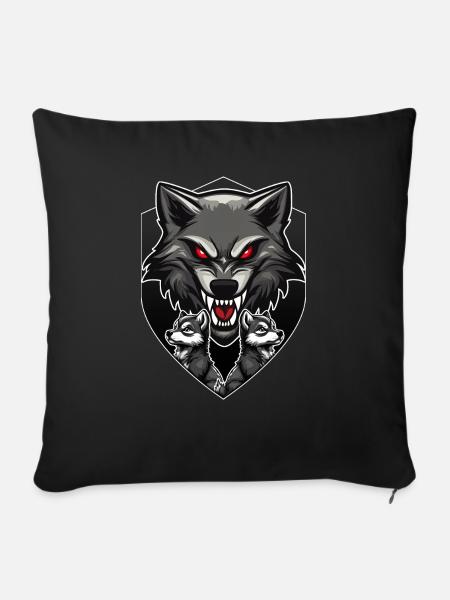 Gamer Are Never Alone - Sofakissen mit Füllung 45 x 45 cm - Schwarz