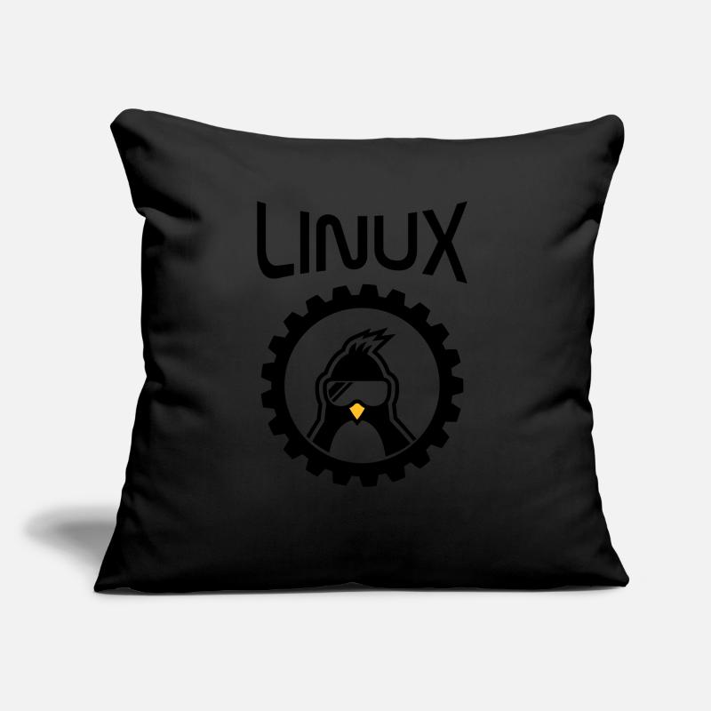 linux wheel Sofakissen mit Füllung 45 x 45 cm