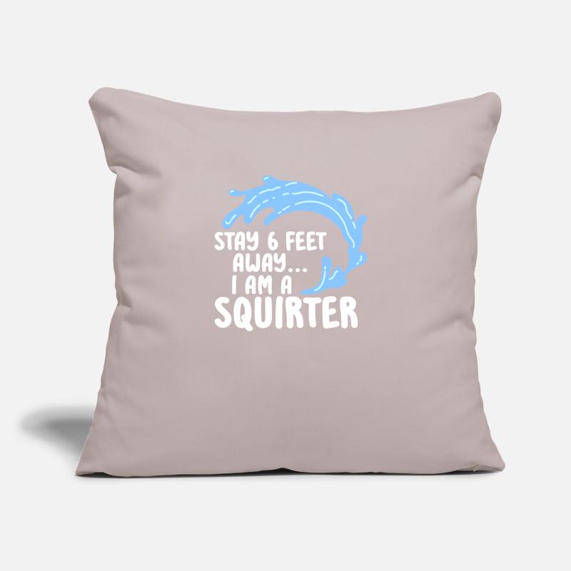 Squirter Creative graphics for fun Sofa pillow with filling 45cm x 45cm