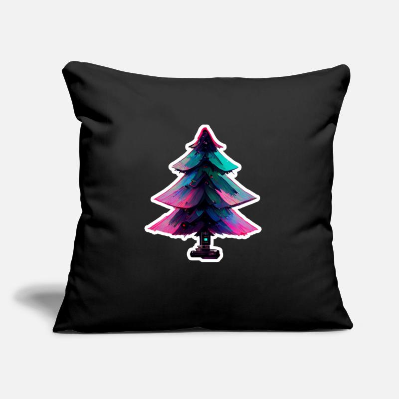 Cyber Christmas Tree Sofakissen mit Füllung 45 x 45 cm