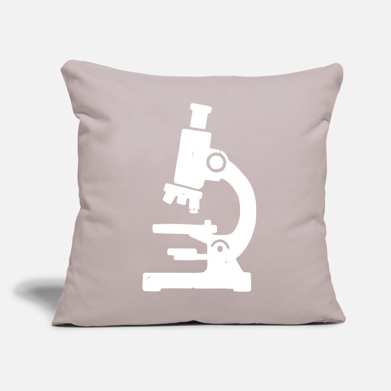 Texture du tampon microscope Coussin et housse de 45 x 45 cm