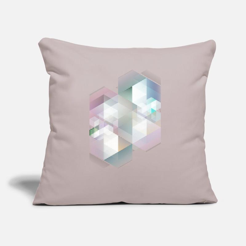 abstract geometric pattern Sofa pillow with filling 45cm x 45cm