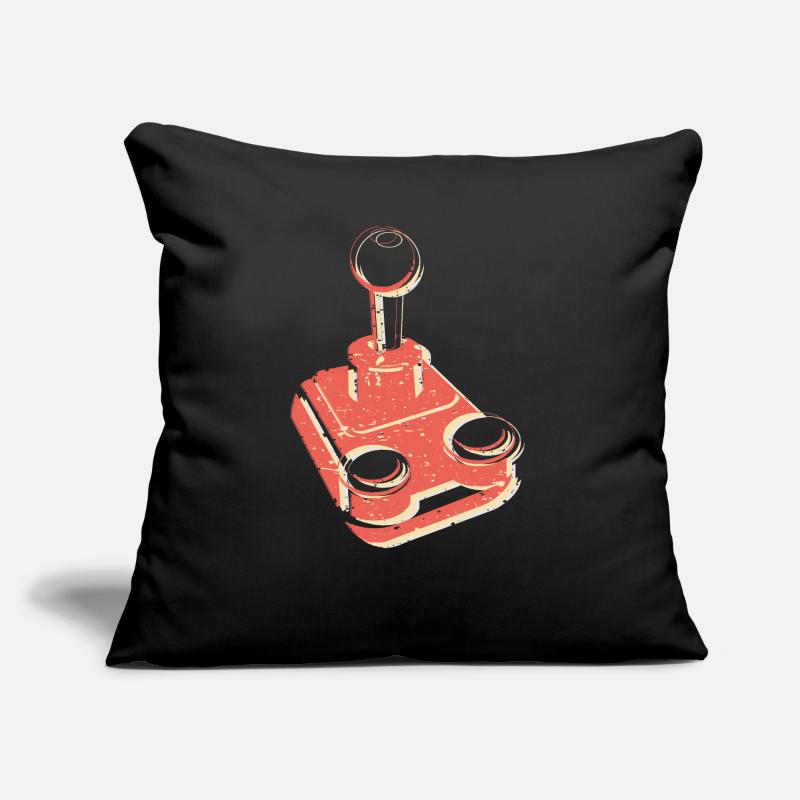Joystick Player Game Controller rétro Gaming Coussin et housse de 45 x 45 cm