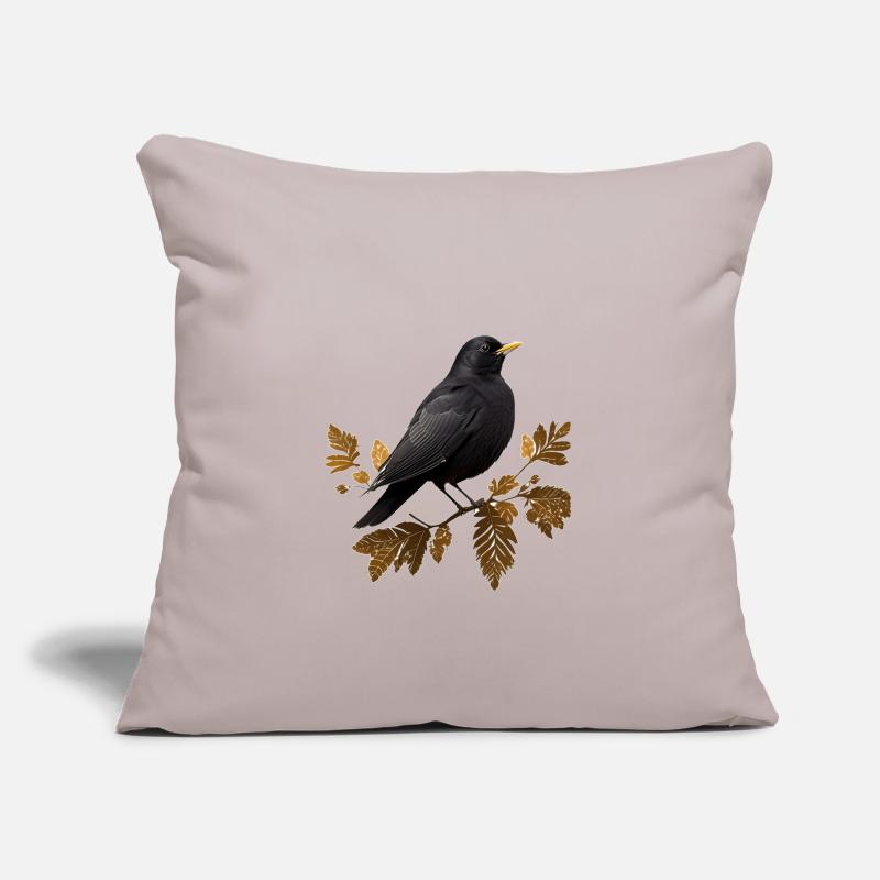 Merle Coussin et housse de 45 x 45 cm