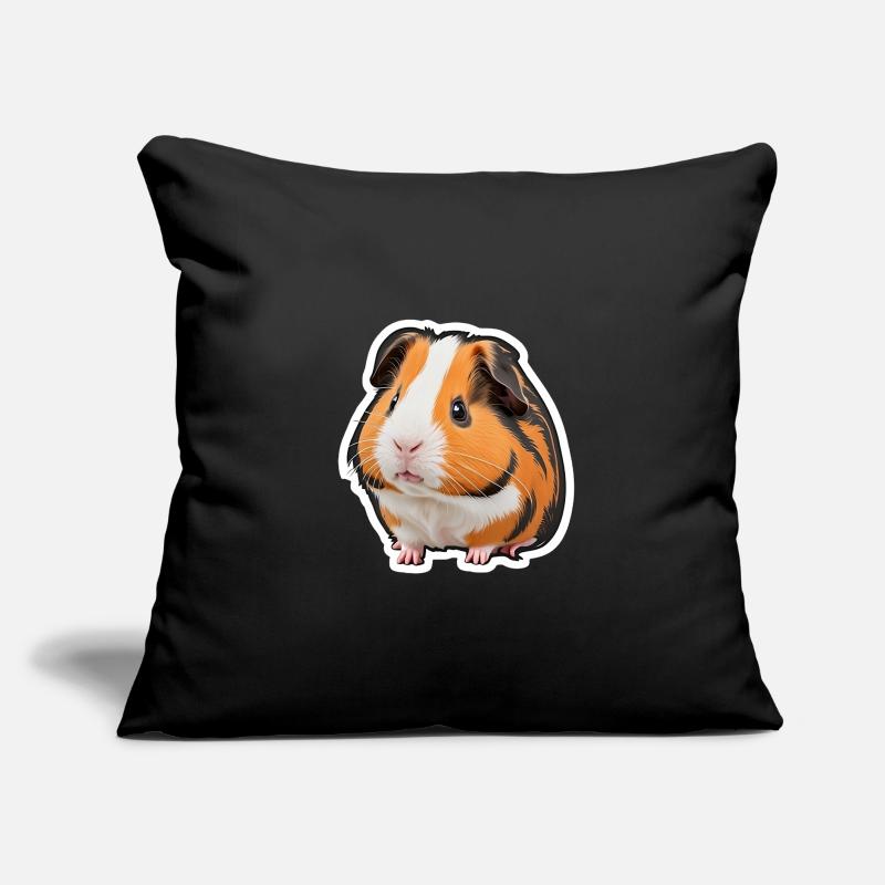 Cobaye Coussin et housse de 45 x 45 cm