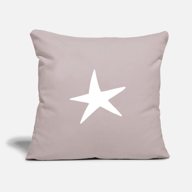 Star pattern icon Sofa pillow with filling 45cm x 45cm