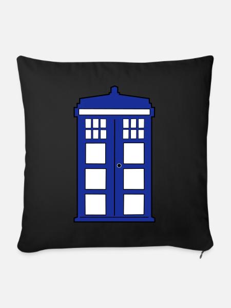 BlueBox - Sofakissen mit Füllung 45 x 45 cm - Schwarz