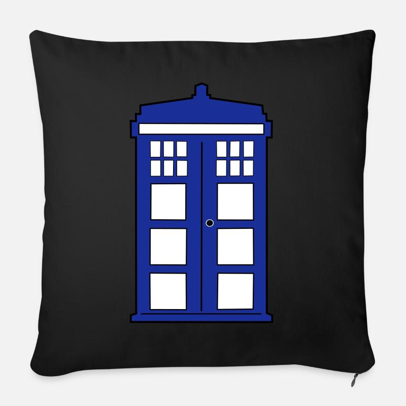 BlueBox - Sofa pillow with filling 45cm x 45cm - black