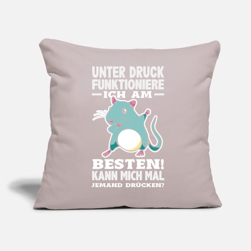 I function best under pressure Sofa pillow with filling 45cm x 45cm