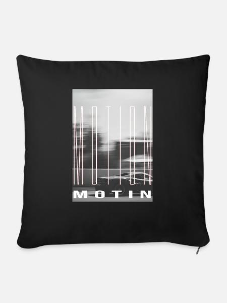 Motion - Sofakissen mit Füllung 45 x 45 cm - Schwarz