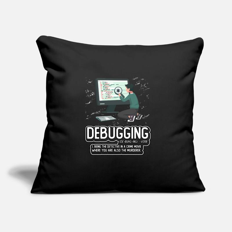 Debugging Sofa pillow with filling 45cm x 45cm