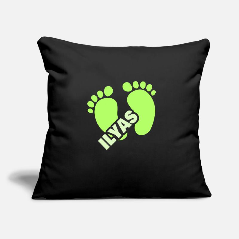 Bébé Ilyas Coussin et housse de 45 x 45 cm
