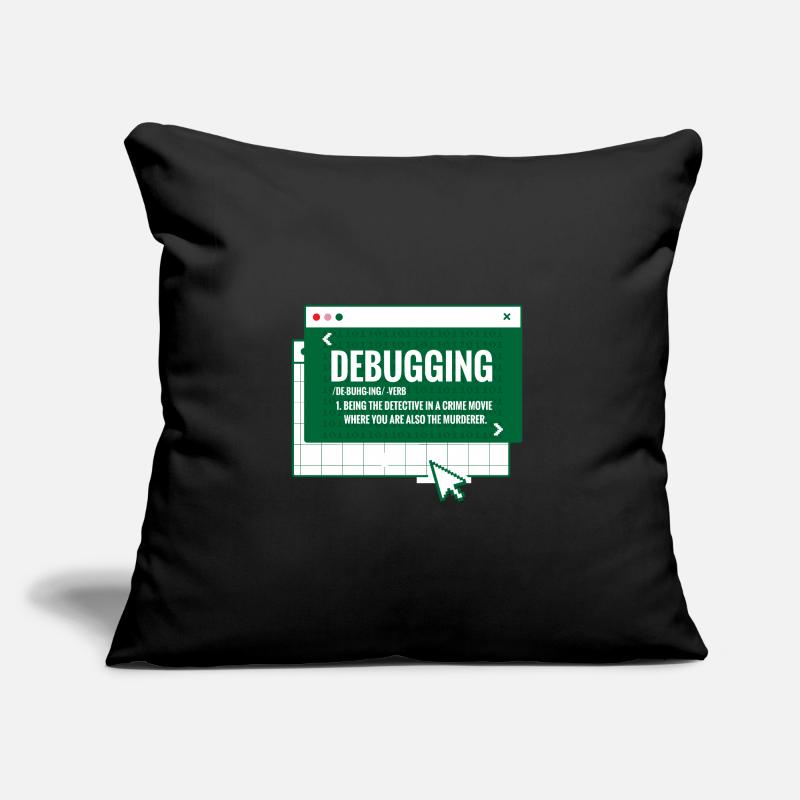 Debugging Sofa pillow with filling 45cm x 45cm