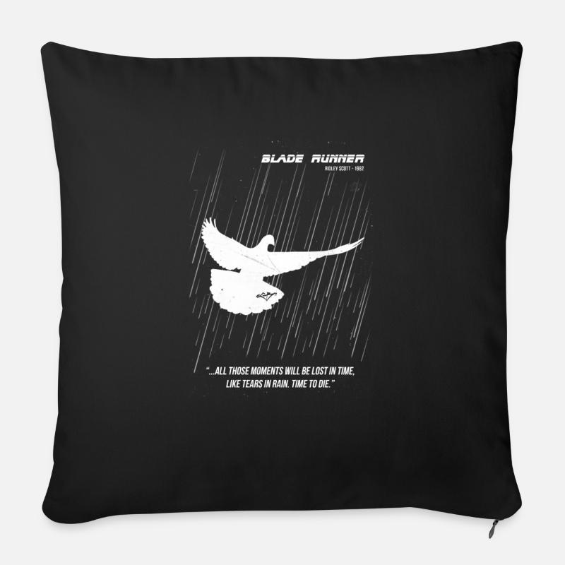 Blade Runner | Scène Où - Coussin et housse de 45 x 45 cm - noir